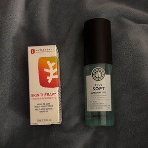 Skin therapy facial oil and pure argon hair oil bundle